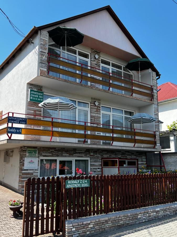 Apartment Pension Rideg Heviz Exterior photo