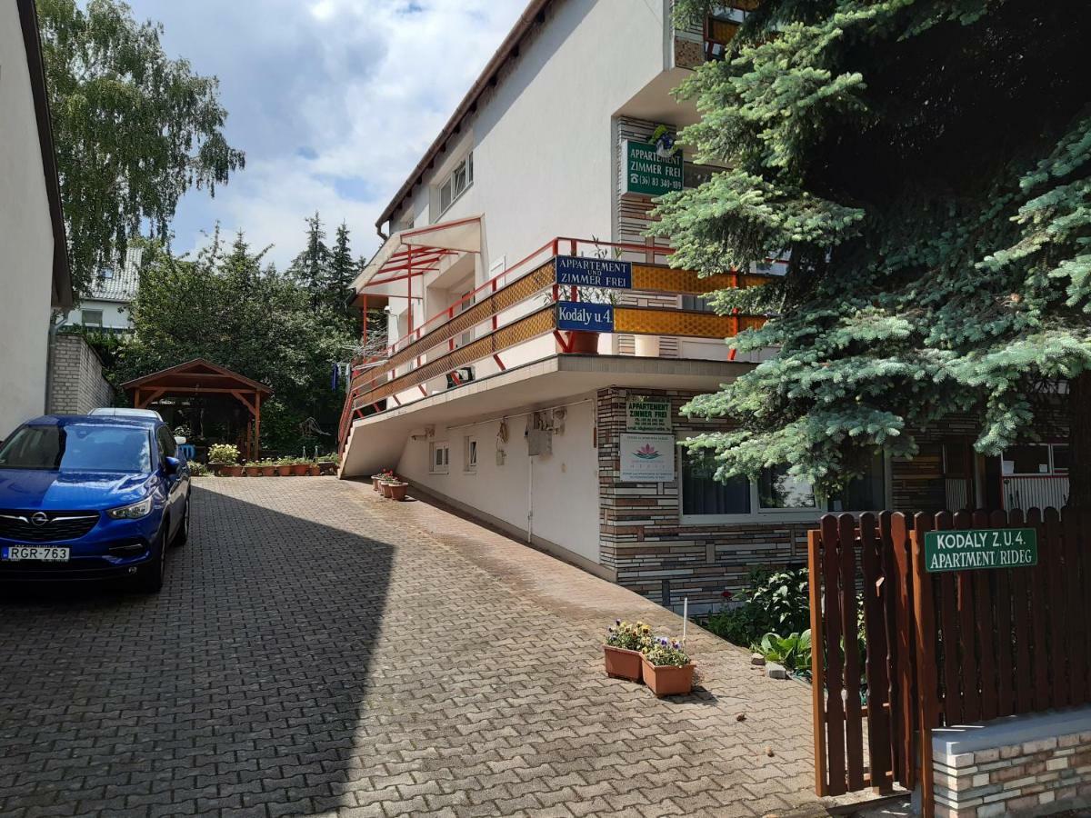 Apartment Pension Rideg Heviz Exterior photo